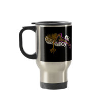 AXE A QUESTION? mugs