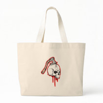 axed skull bags by halloweenie axed skull bags