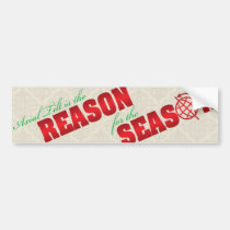 Axial Tilt is the Reason for the Season sticker bumper stickers