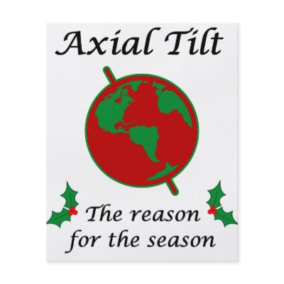 Axial Tilt Reason for the Season Flyer Design by The_Shirt_Yurt