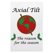 Axial Tilt Reason for the Season Stationery Design