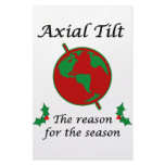 Axial Tilt Reason for the Season Stationery Design