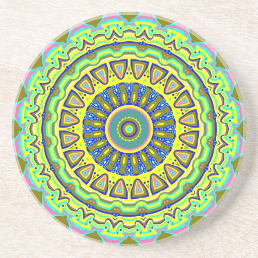 Axis Pop Art Mandala Coaster