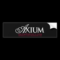Axium Band Bumper Sticker bumper stickers