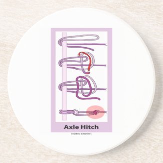 Axle Hitch Beverage Coaster