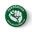AXMag Revolution Button by africanxmag AXMag Revolution Button