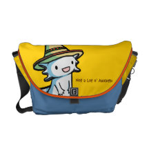 Axolotl Messenger Bag