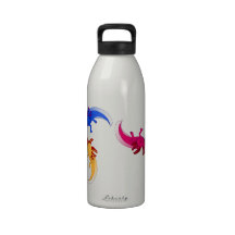 Axolotl trio drinking bottles