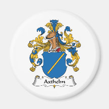 Axthelm Family Crest Fridge Magnet