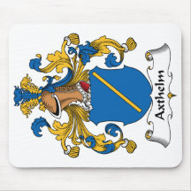 Axthelm Family Crest Mouse Pad