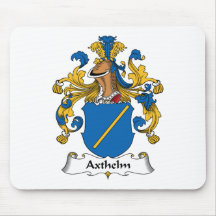 Axthelm Family Crest Mouse Pad