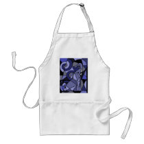 AY- Abstract Art Elephant Aprons