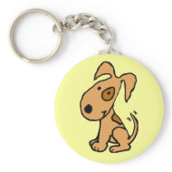 AY- Happy Dog Keychain keychain