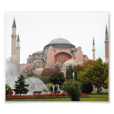 Aya Sophia Photo Print by VectorGraphics