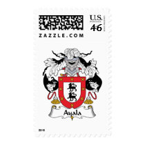 Ayala Family Crest postage