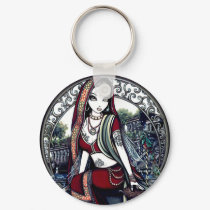 Ayanna Eastern Belly Dancer Fairy Keychain