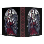 "Ayanna" Gothic Belly Dancer Fairy Art Binder