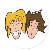 AYB 005 ROUND STICKER