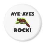 Aye-Ayes Rock Refrigerator Magnet