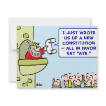 aye constitution king favor invitations