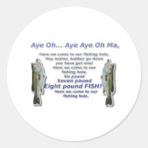 Aye Oh! Sticker
