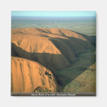 Ayers Rock at sunset, Australia Desert Refrigerator Magnet