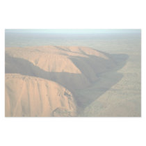 Ayers Rock at sunset, Australia Desert Stationery Design