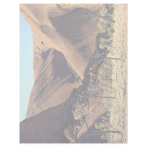 Ayers Rock, Uluru National Park, Northern Territor Custom Letterhead