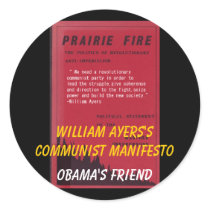 ayerscommunistmanifesto, William Ayers's Commun... stickers
