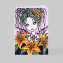 Ayla Tiger Lilly Fairy Card by mykajelina Ayla Tiger Lilly Fairy Card