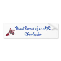 AYlogo, Proud Parent of an AYC Cheerleader bumper stickers