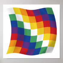 Aymara Flag Poster Print