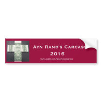Ayn Rand 2016 Bumper Sticker