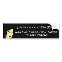 Ayn Rand Bumper Sticker