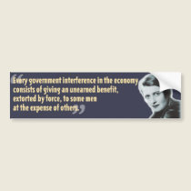 Ayn Rand bumpersticker bumper stickers