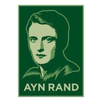 Ayn Rand Poster posters