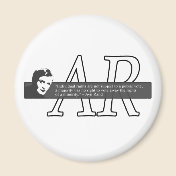 Ayn Rand Quote Magnet