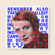 Ayn Rand Quote Magnet