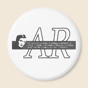Ayn Rand Quote Magnet