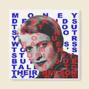 Ayn Rand Quote Magnet