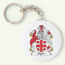 Ayton Family Crest Keychain