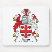 Ayton Family Crest Mousepad