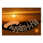Ayyám-i-Há Card