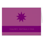 Ayyám-i-Há Card