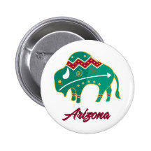 AZ Buffalo Clan 2 Pinback Buttons