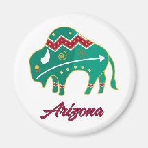 AZ Buffalo Clan 2 Refrigerator Magnets