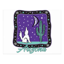 AZ-Coyote Post Card