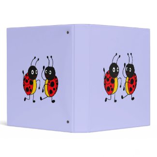 AZ- Dancing Ladybug Binder