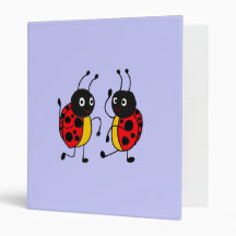AZ- Dancing Ladybug Binder