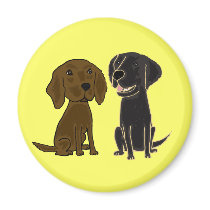 AZ- Flatcoated Retrievers Magnet